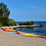 An image showing a view of Sauble Beach, one of the best beaches to visit in Ontario in Canada