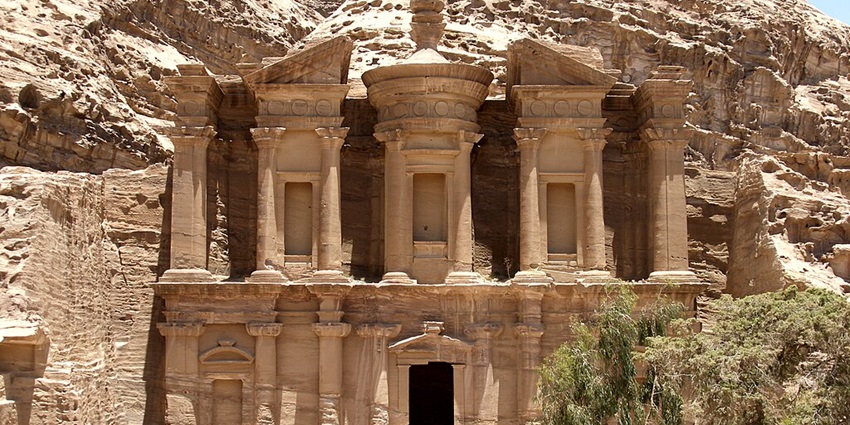 Visit Monastery Petra Jordan between March and May, or September and November.