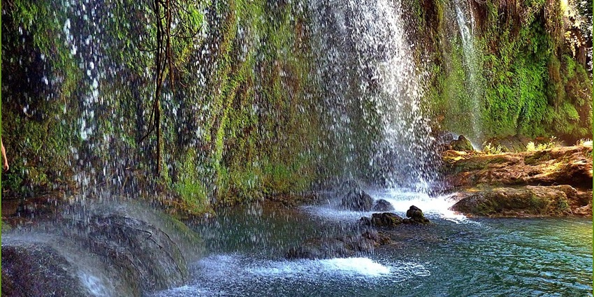 The best time to visit the Duden Waterfalls Antalya in turkey is from April to October.