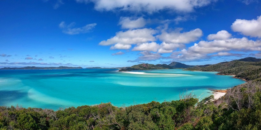 The best time to visit islands is from May to September when the weather is mild and calm.