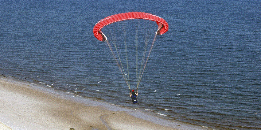 A picture showcasing the best time for paragliding in Kalimpong with ideal weather conditions.