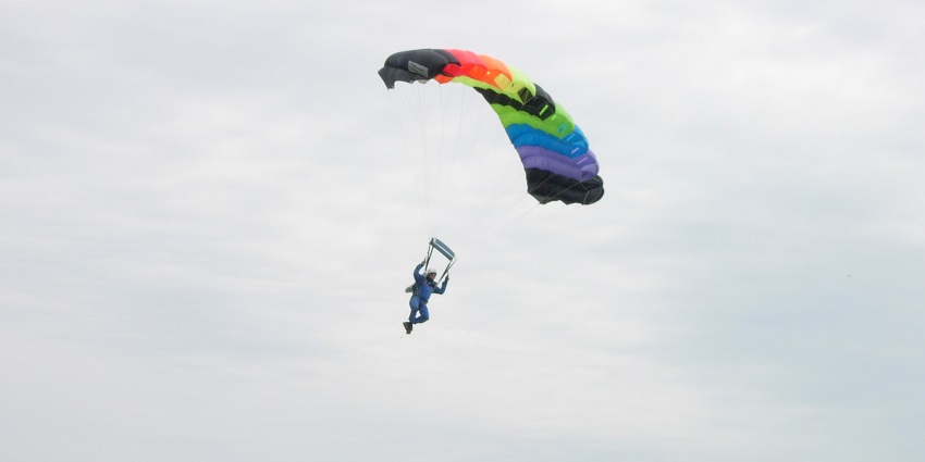 The best time for Skydiving in Paris is from April to September.