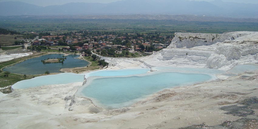 The best time to visit Pamukkale Hot Springs is April to June and September to November.