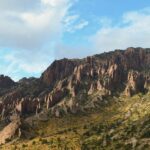 An image of the Big Bend National Park with mountains in the background