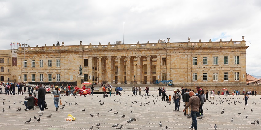 Bogotá, a place to visit in colombia, has many ancient monuments to explore