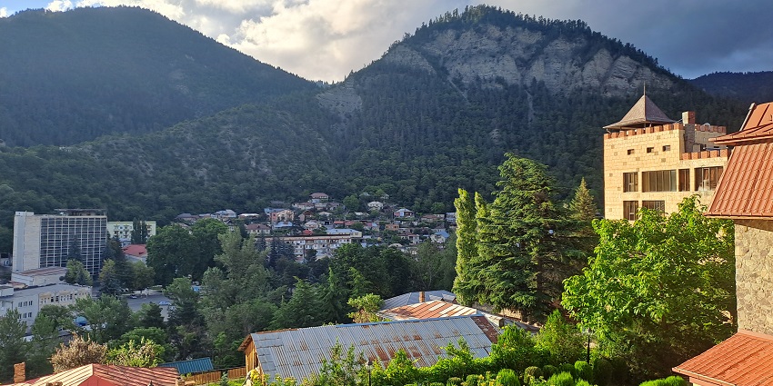 Borjomi's natural springs refresh travellers to places in Georgia.