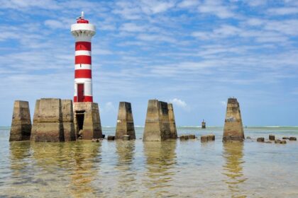 Ponta Verde Lighthouse landscape - Explore the beauty of diverse Brazil Beaches