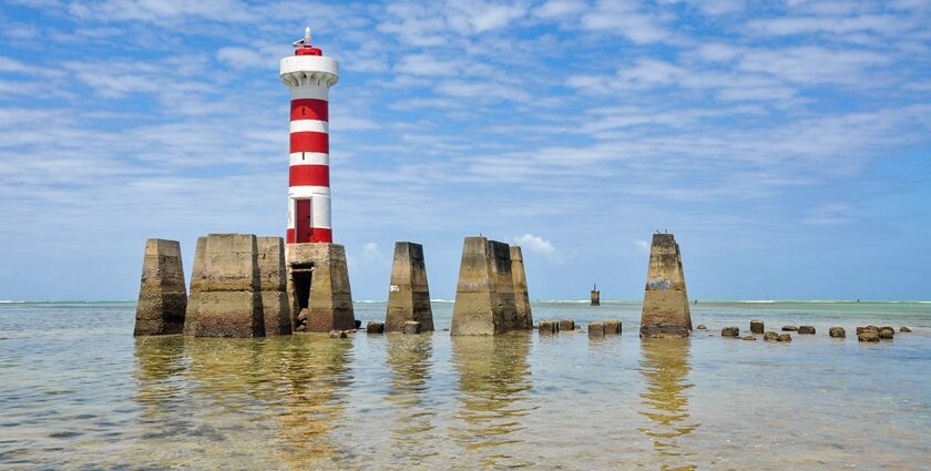 Ponta Verde Lighthouse landscape - Explore the beauty of diverse Brazil Beaches