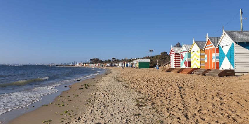 Discover the popular and the famous Brighton Beach - one of the beaches near Melbourne.