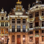 A glimpse of bright light showcasing Brussels nightlife offers bars, clubs, and live music.