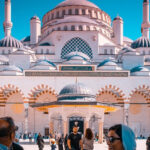 Çamlıca Mosque blends Ottoman design with modern architecture situated in istanbul.