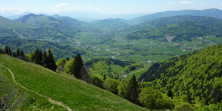 Scenic camping sites in France are surrounded by lush green valleys and peaceful nature