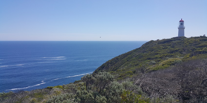The historic Cape Schanck Lighthouse is a place to visit near Peninsula Hot Springs.