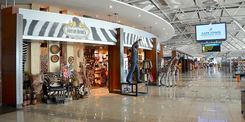 Travel through Cape Town International Airport among airports in South Africa