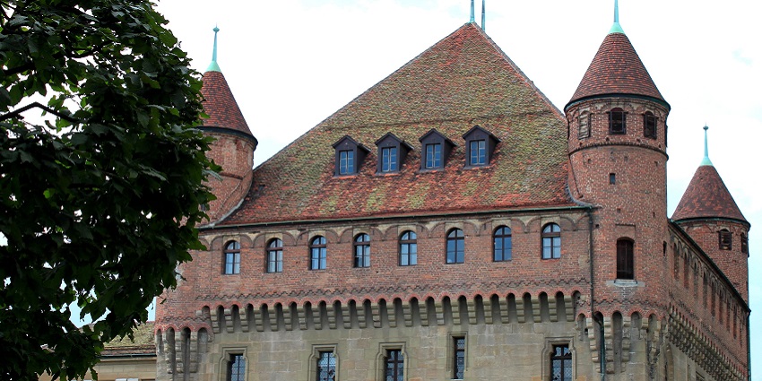 Explore the historic castle offering panoramic views and cultural exhibits in Lausanne.