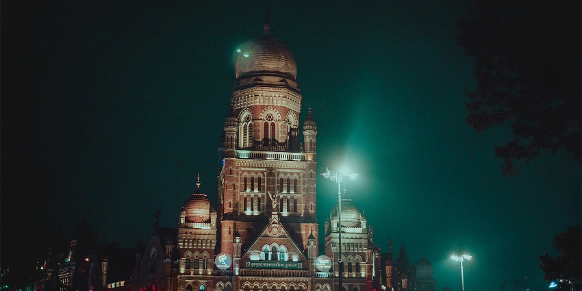 Collection of historical artifacts at this art museum in Mumbai.