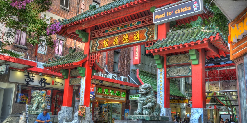 For shopaholic tourists, Chinatown is a popular place to visit in Australia