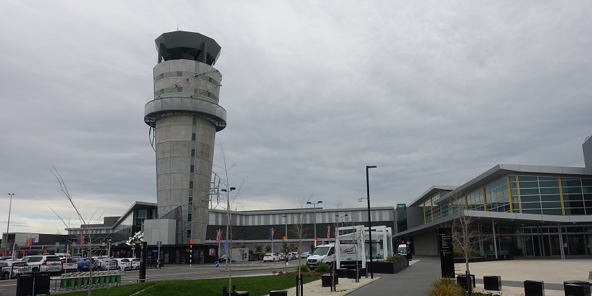 Christchurch Airport connects the South Island, highlighting airports in New Zealand.