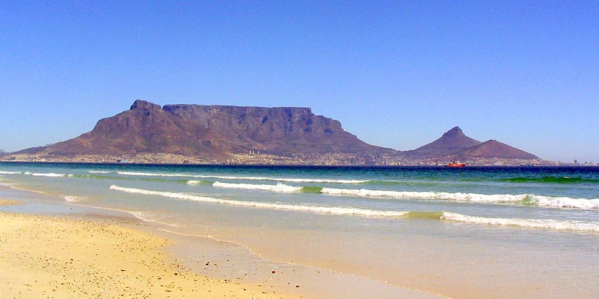 Take a cable car up Table Mountain, a breathtaking thing to do in South Africa