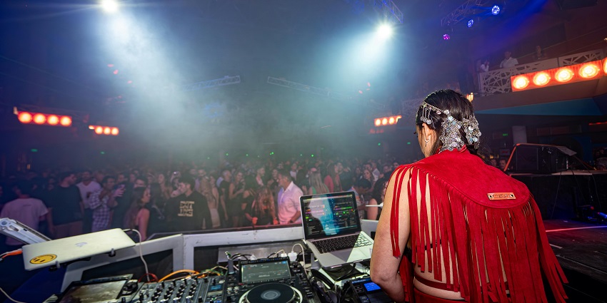 Paris nightlife is known for lively dance floors and DJs.