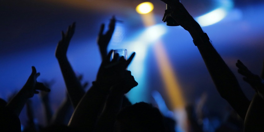 Disco lights creating high energy for Cape Town nightlife in South Africa
