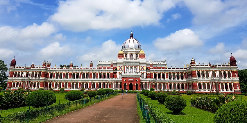 Cooch Behar Palace, a grand landmark which was influenced by European architecture.