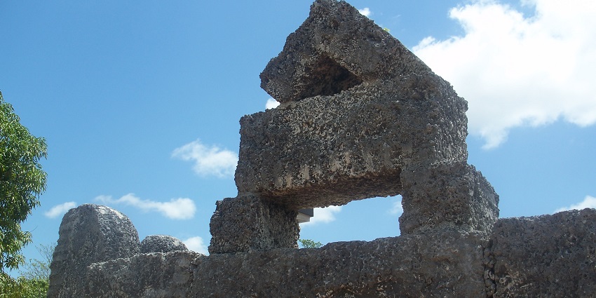 An intriguing structure of the Coral Castle - one of the places to visit in Miami.