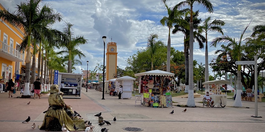 A picture of Cozumel, which is one of the best options to celebrate Valentine’s Day in Mexico