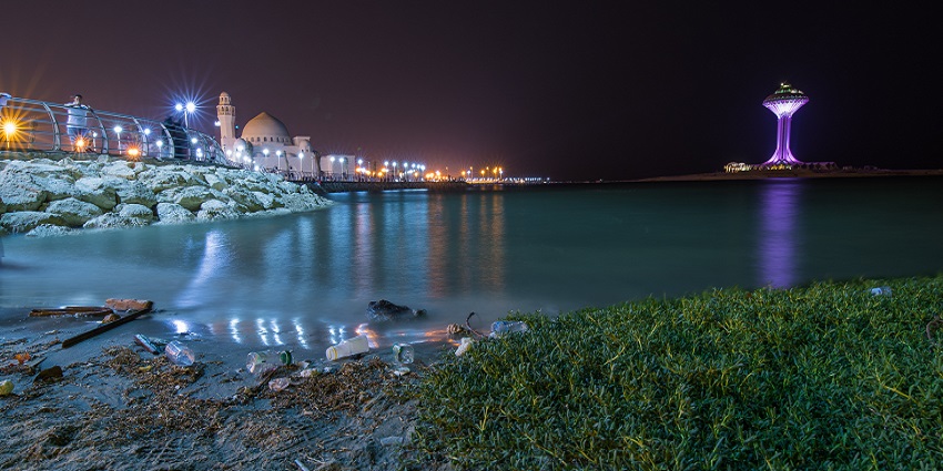 Scenic waterfront promenade with parks, cafes, and sea views.