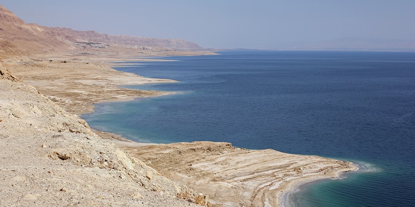 Dead Sea is a unique Salt Lake offering buoyant waters and therapeutic mud.