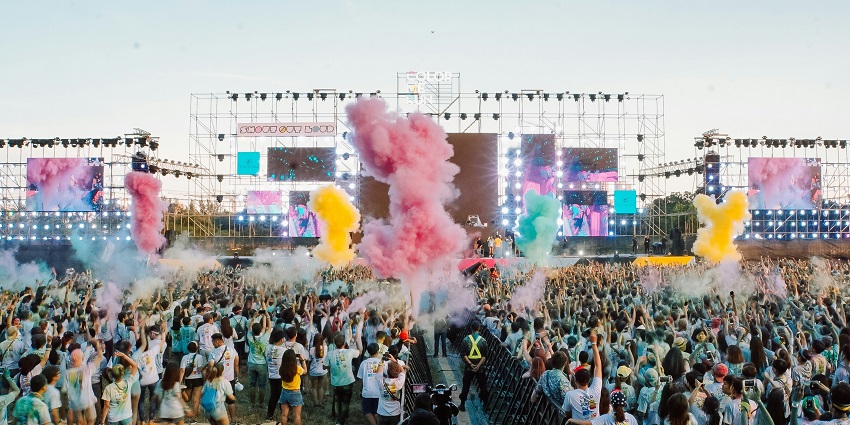 Cutting-edge electronic music festival celebrating innovative sounds and visual art