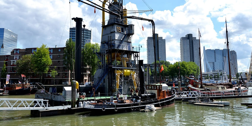 Things to see in Rotterdam include rich maritime heritage and history