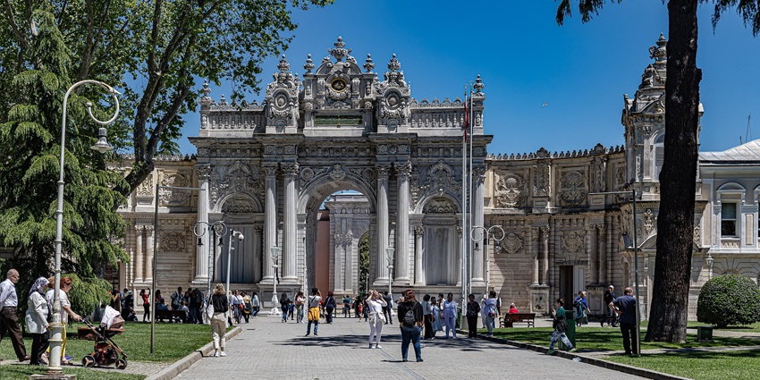 Dolmabahçe Palace's opulence reflects Turkey's rich heritage.
