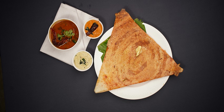 Dosa Plaza in Haridwar is famous for a wide range of delicious dosas and snacks.