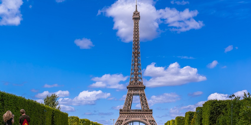 The iconic Paris landmark offering panoramic views of the city from eiffel tower.