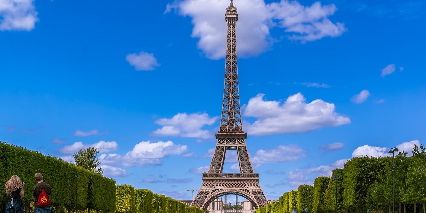 Iconic Paris landmark offering panoramic views.