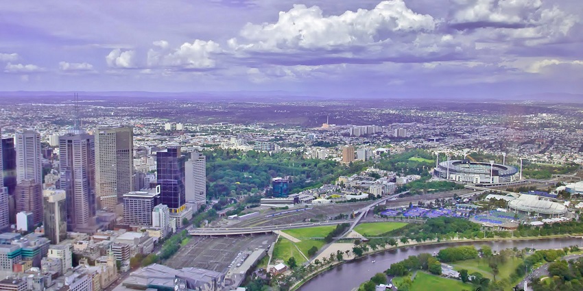 Enjoy views of the cityscape from the Eureka Skydeck, a thing to do in Melbourne
