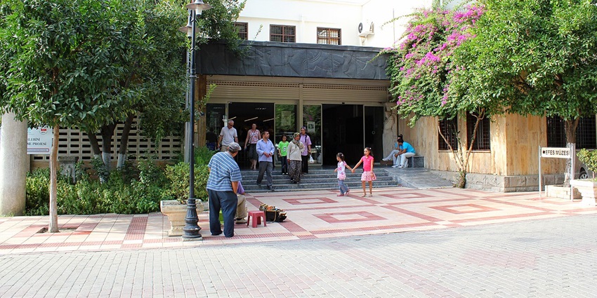 Archaeological museum displaying ancient artefacts from the Ephesus site.