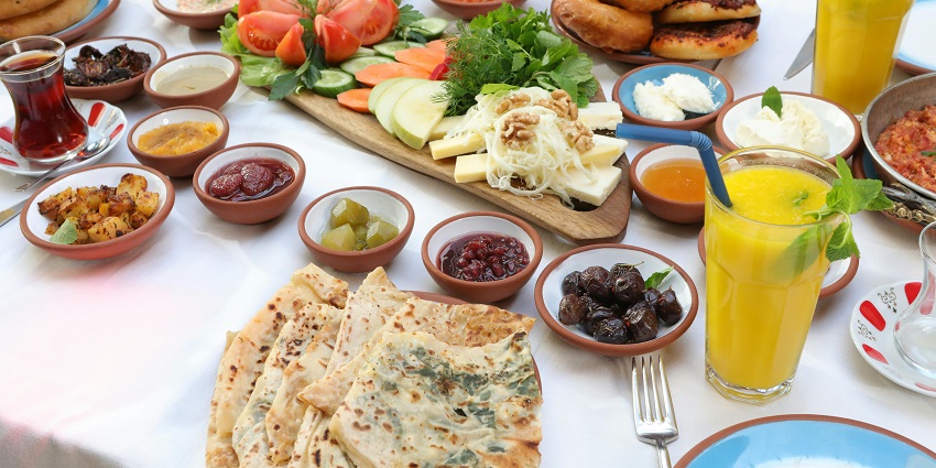 A variety of local dishes showcasing traditional flavors and ingredients