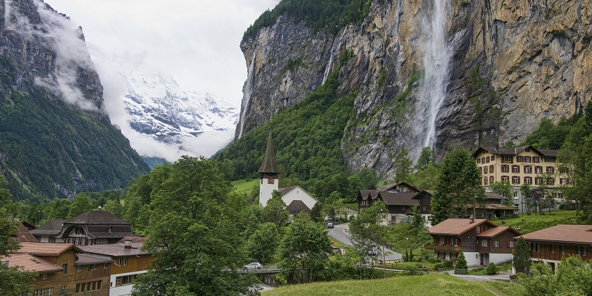 Exquisite Valley is known for waterfalls, alpine meadows, and hiking trails.