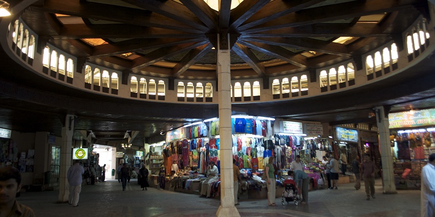 Traditional market bustling with handicrafts, spices, and cultural treasures.