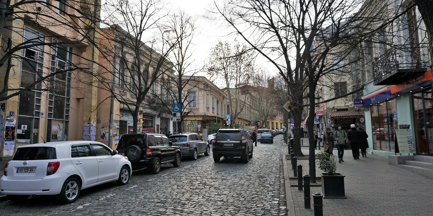 Charming historic district with cobblestone streets, shops, and cafes.