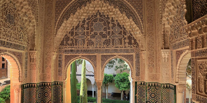 Intricate Ottoman palace section with opulent rooms and history.
