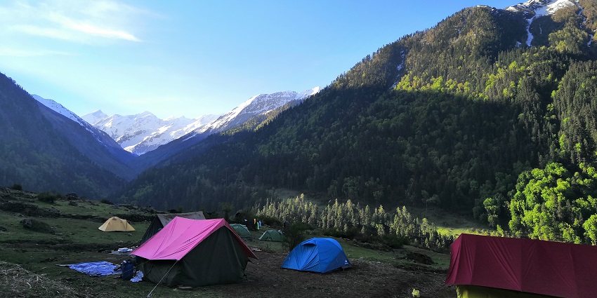 Camping in Shivpuri Rishikesh, offering activities and accommodations for everyone