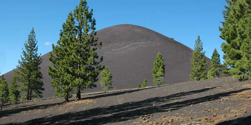 Fantastic Lava Beds as seen from Cinder Cone in Lassen Volcanic National Park (LVNP).