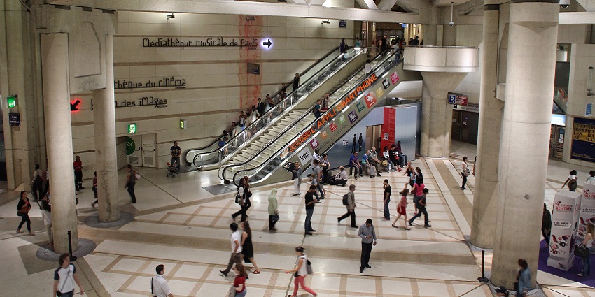 Forum des Halles is among the best shopping places in Paris with diverse shops, eateries