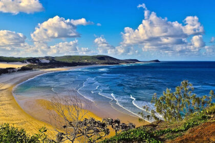 Explore the stunning beauty of Fraser Island, off the eastern coast of Queensland.