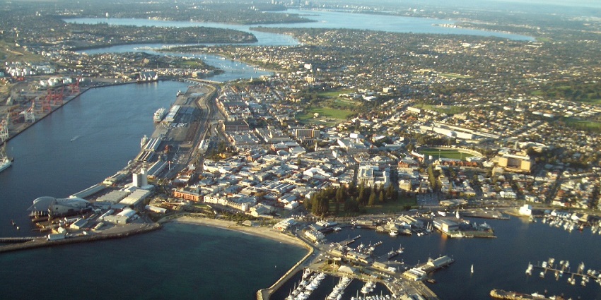 In der City of Fremantle, Perth, a place to visit.