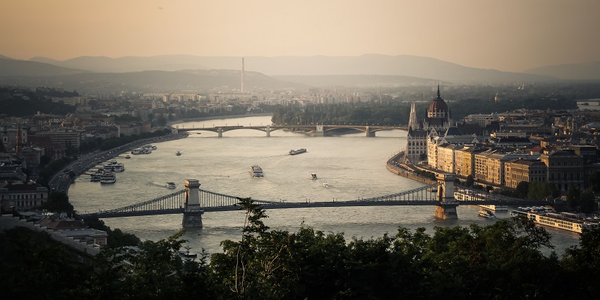An image of Gellért Hill, making it a notable addition to any Budapest tourist places list.