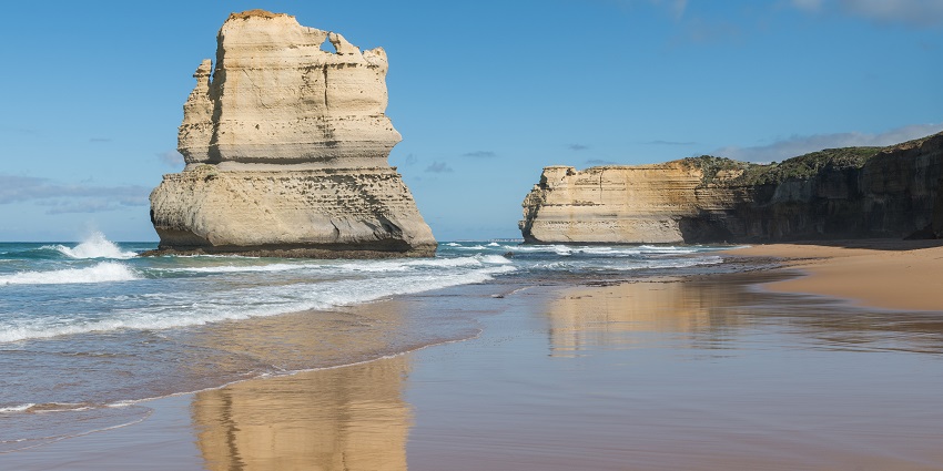 See the 12 Apostles from Gibson Steps while visiting Port Campbell National Park